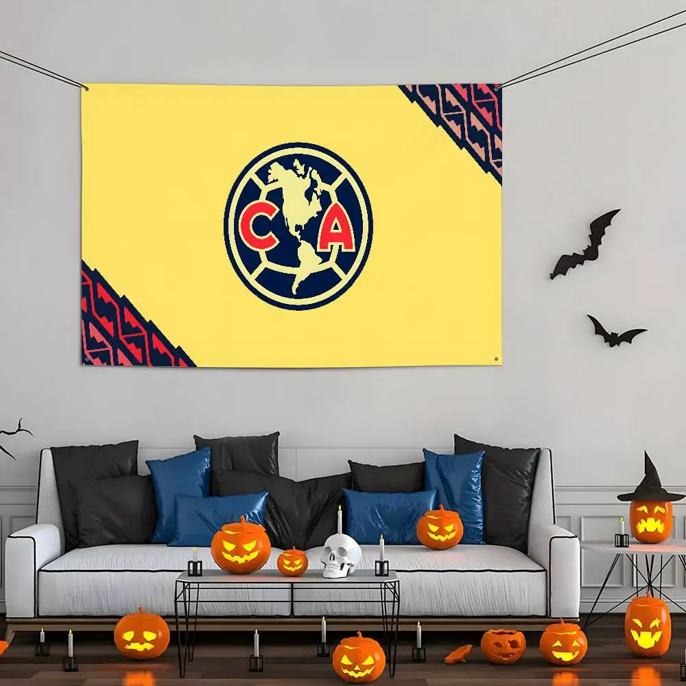 Popular Footbal Club A-America Flag Hanging Banner Atmosphere For Dormitory Bedroom Outdoor Living Room Art Decoration