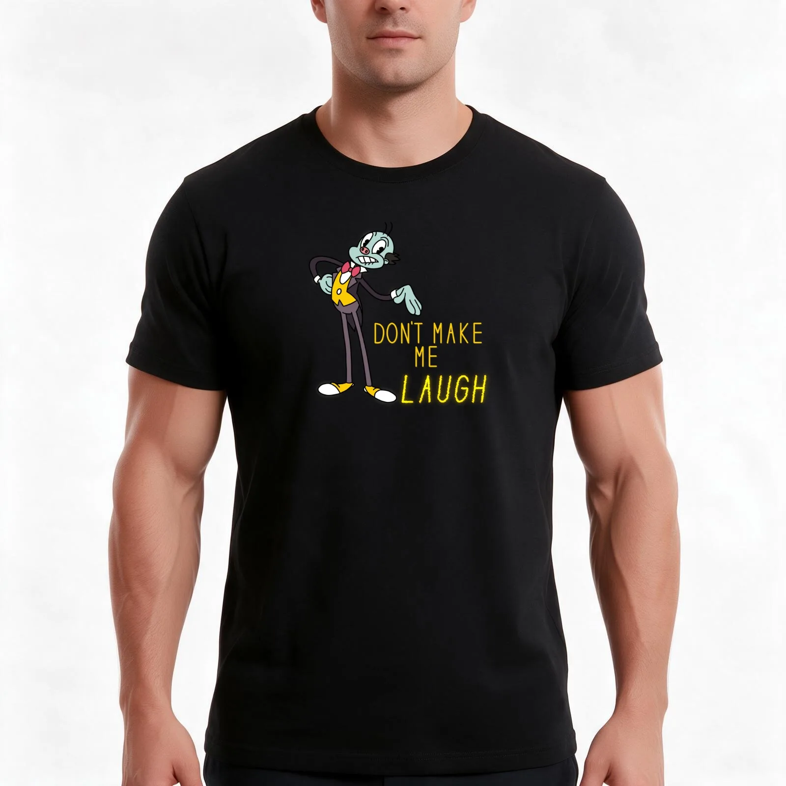 The Doctor Mr Ring-a-Ding Lux T-Shirt, Summer Casual Cotton Tee, Oversized Streetwear Tops, Vintage Graphic Print, 100% Cotton