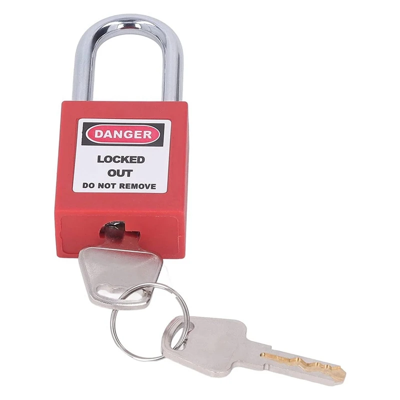 قفل كابل Tagout مقاوم لدرجة الحرارة، أقفال مفتاح صمام الباب المقبول، جهاز قفل المكونات الكهربائية