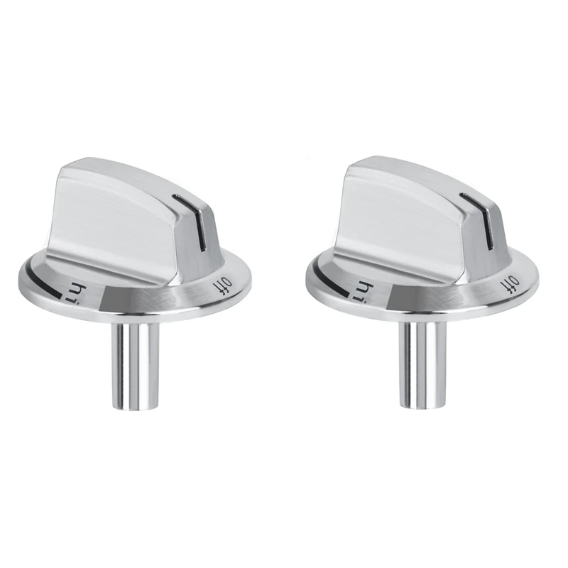 

2 PCS Upgrade 5304525746 Long Stem Stove Knobs Replacements, Compatible With Gas Stove Range Oven Knobs