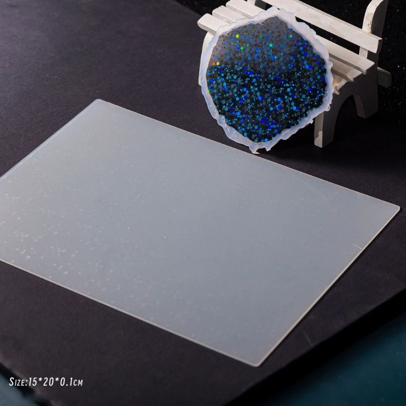 

Window Film Decorative Holo Silicone Sheet Insert for Epoxy Resin