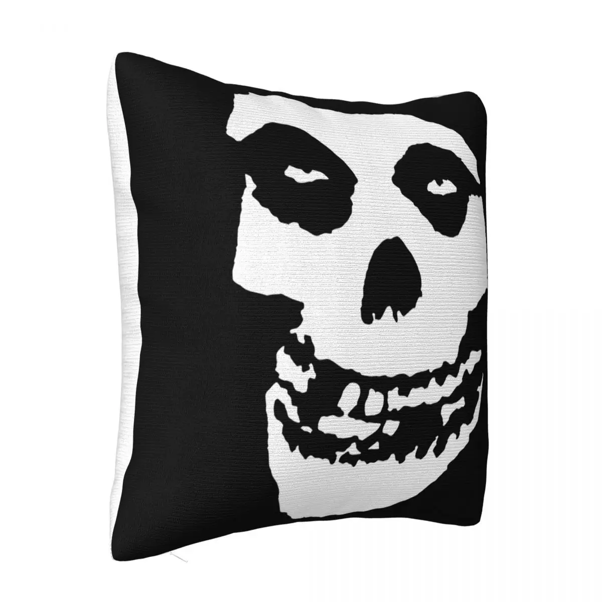 Misfits Fiend Skull Licensed Punk Rock Die My Darling Skulls Black Mens On Sale Pillow Case