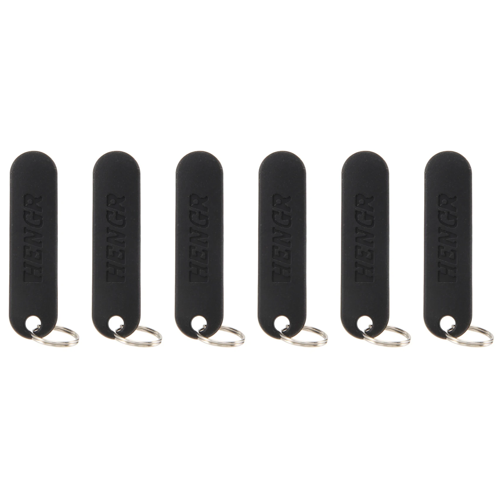 Herramienta de extracción de tarjeta SIM de 6 piezas, herramienta de extracción de Pin de bandeja de tarjeta Sim, eyector de abridor de agujas, con llavero extraíble, negro