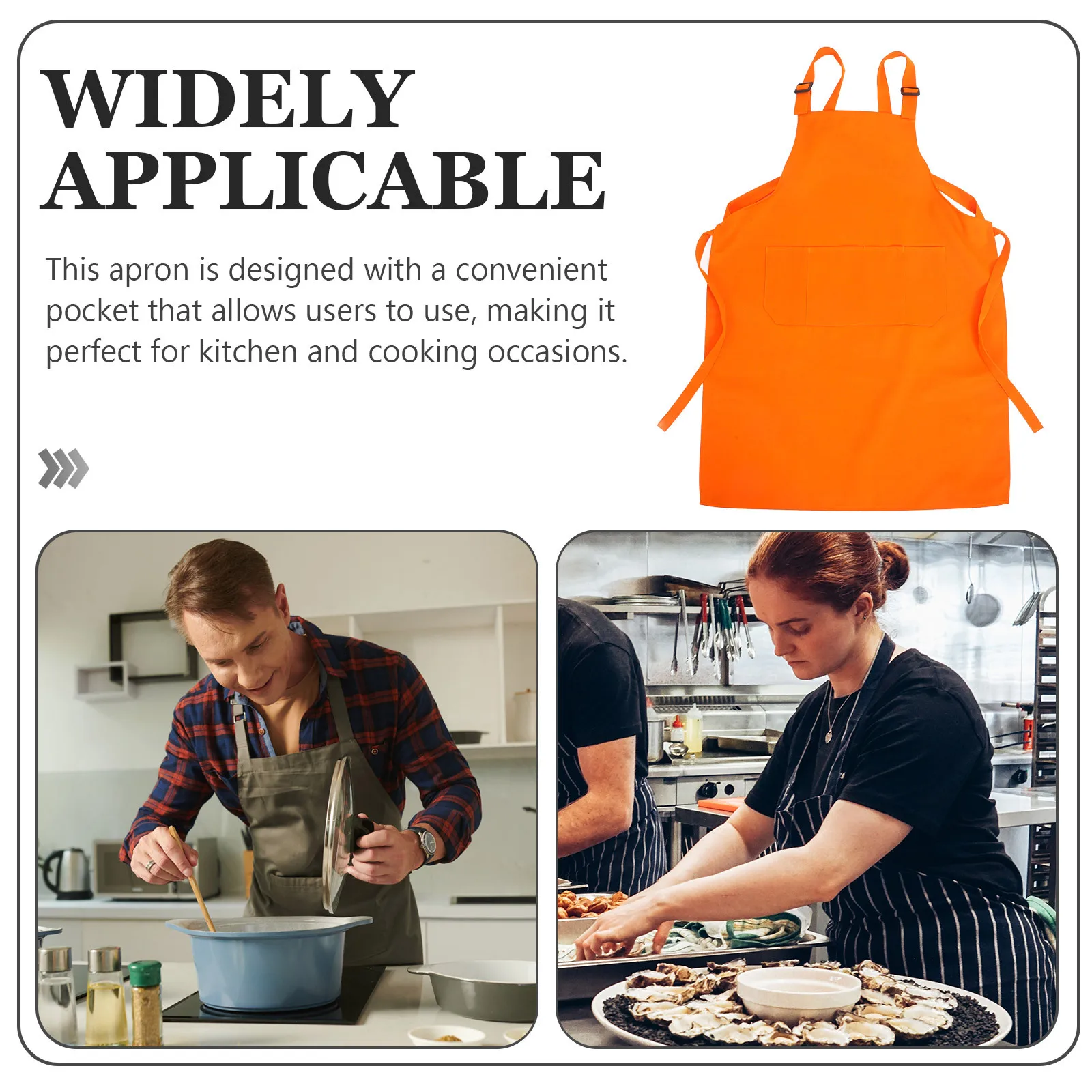 

Strap With With Pockets Women Apron Kitchen Cooking Apron For Women Household Salon Aprons Womens