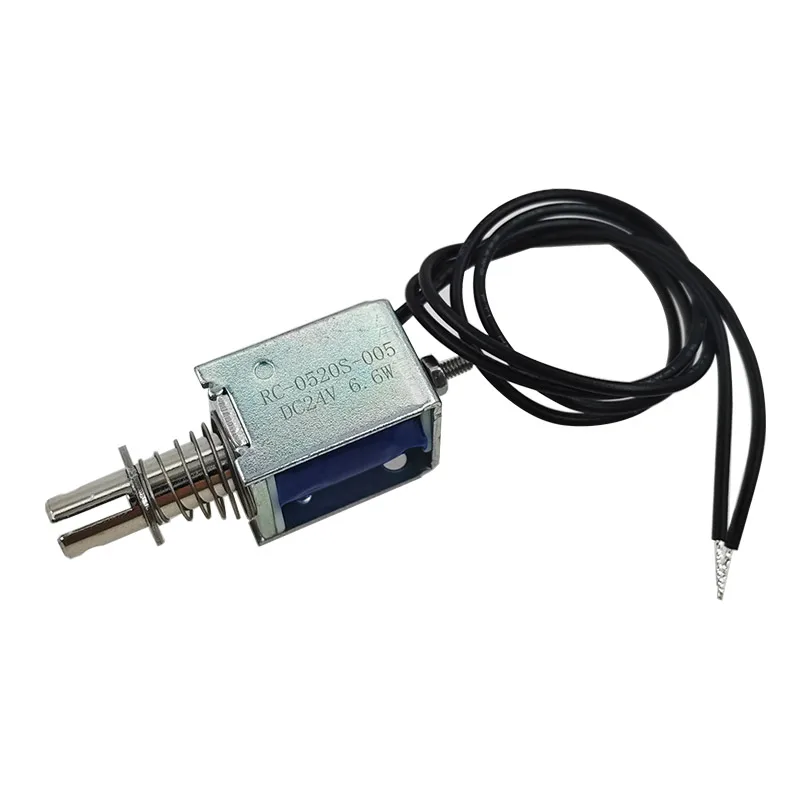 Dc Solenoid electromagnet 12V 6V 24V TAU-0520T Pull Push dc electric magnet