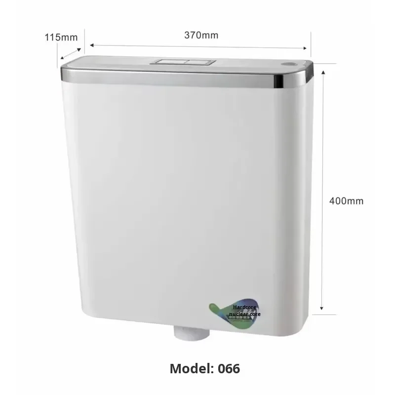 High Pressure Double Flush PP Plastic Squatting Toilet Tank Surface Mounted Commercial Flushing Cistern Wholesale Bathroom