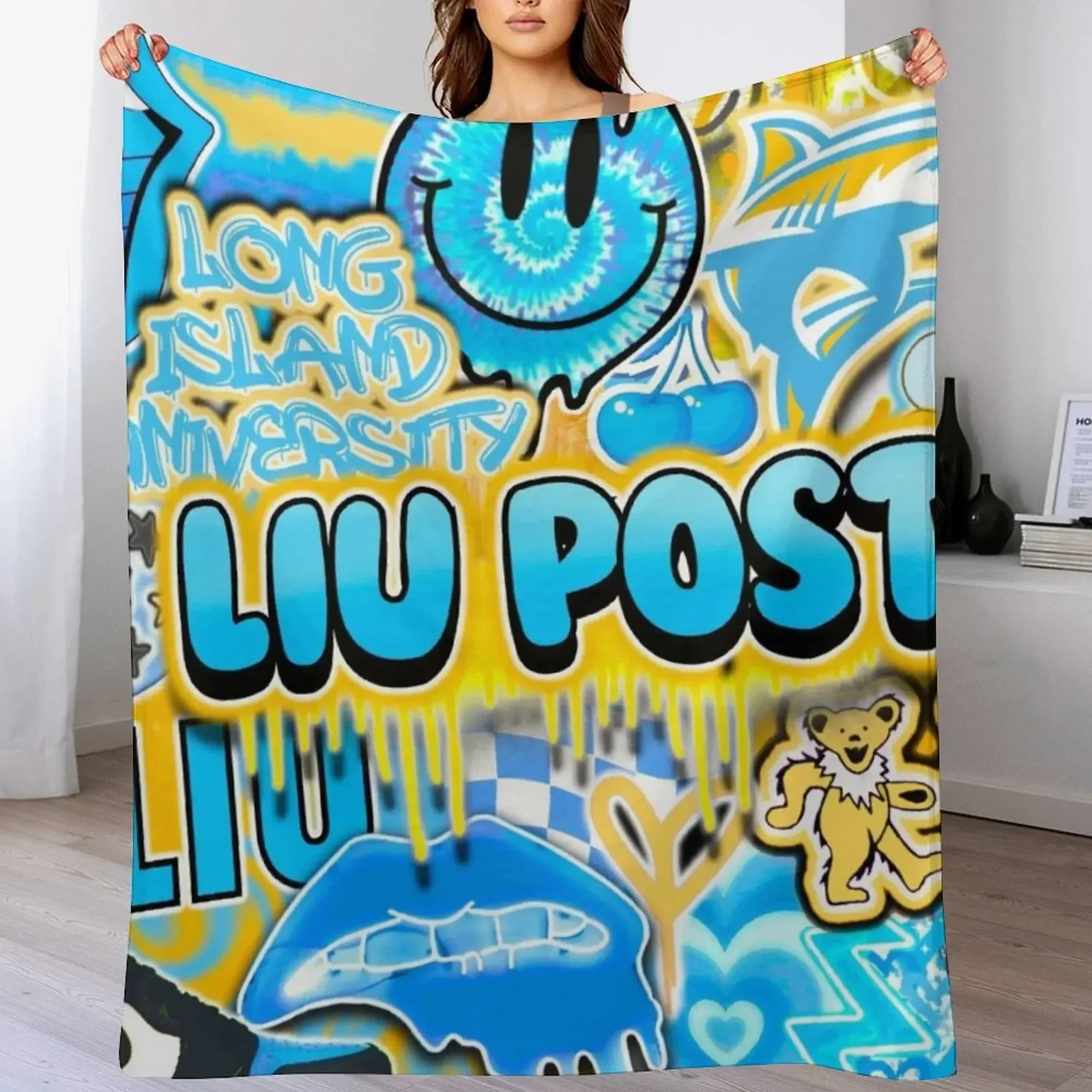 L I U P O $ T 2. 0 رمي بطانية رقيقة كيس النوم رقيقة لينة البطانيات الكبيرة #1