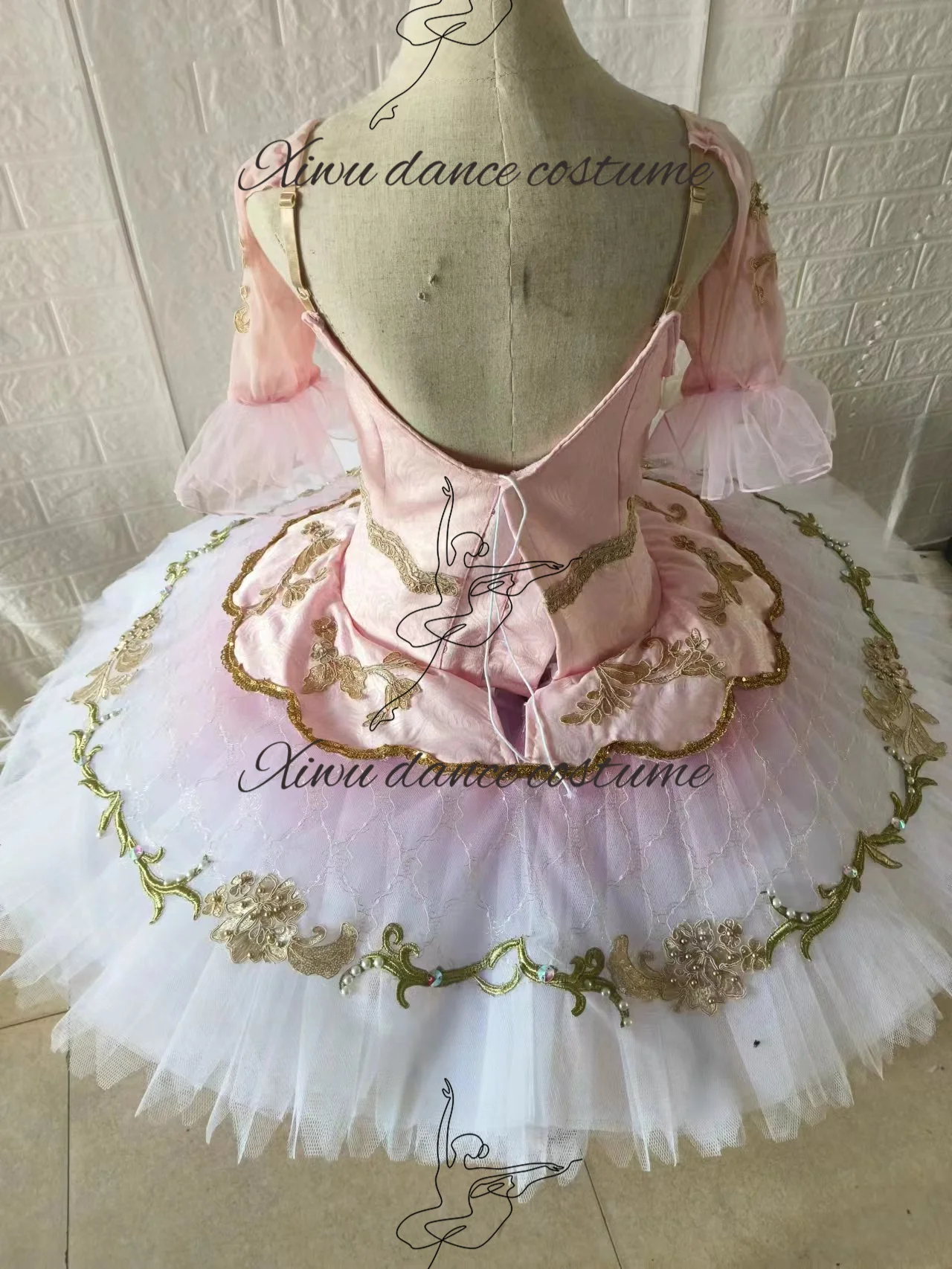 Professional high-quality custom-size ballet performance ballet costume high-end competition ballet dress