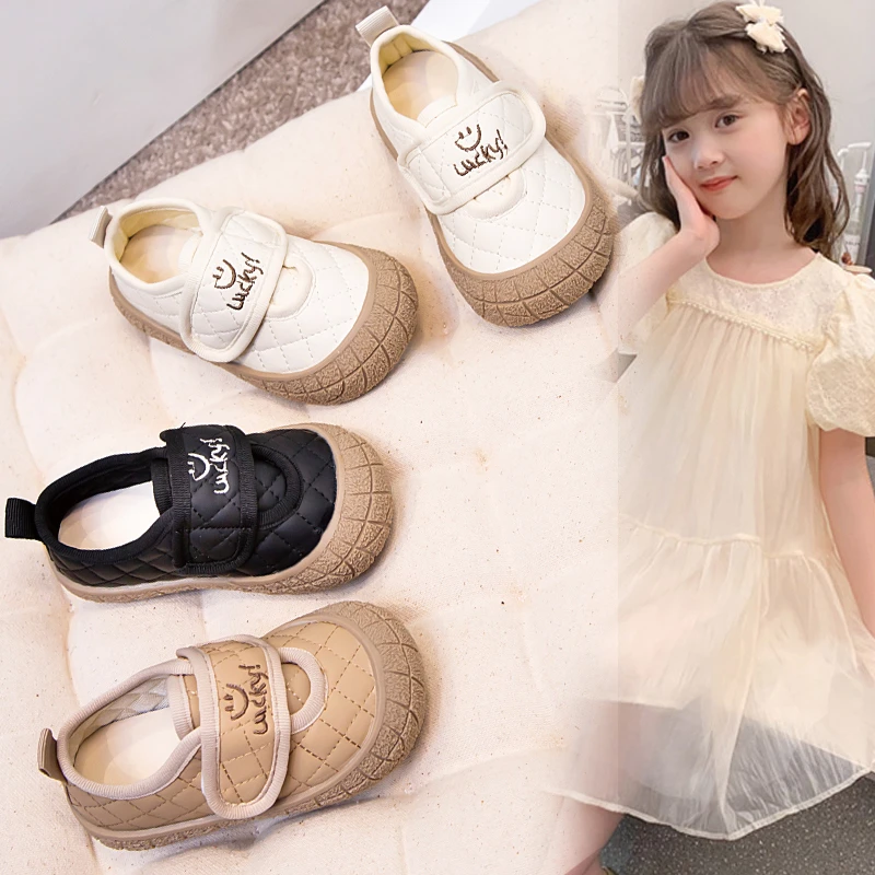 

Baby Walking Shoes Lucky 2025 Autumn Anti Slip Boys and Babies Steady Shoes Girls and Children's Velcro Cartoon Baby Boy Shoes