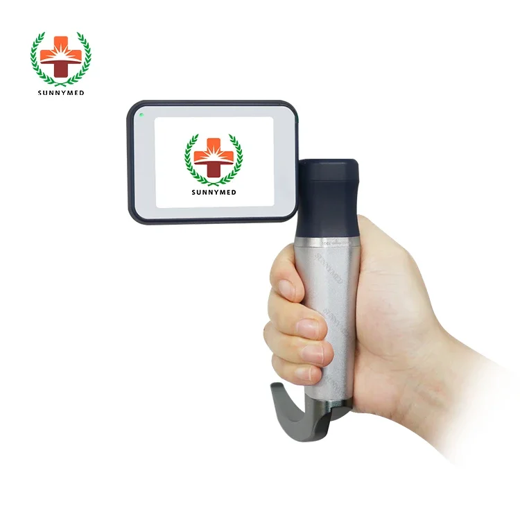 2021 3''LCD Display Reusable Video Laryngoscope SY-P020N Surgical Instruments Adult/Children/Neonate/Difficult Intubation Blades