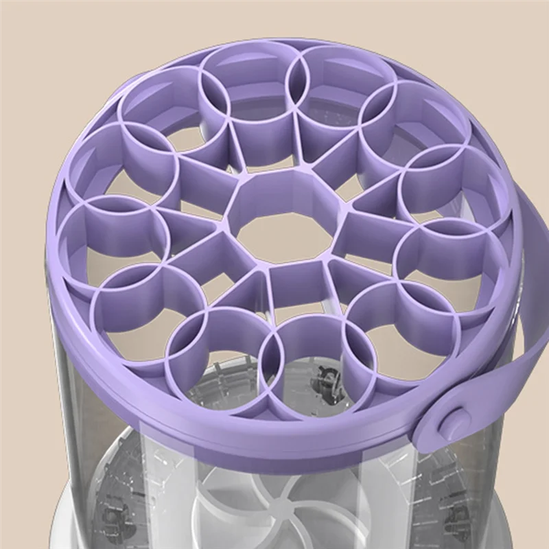 A005-Electric 3 In 1 Makeup Brush Cleaneing Machine Makeup Brush Dryer Portable Automatic USB Cosmetic Brushes Cleaner Tool