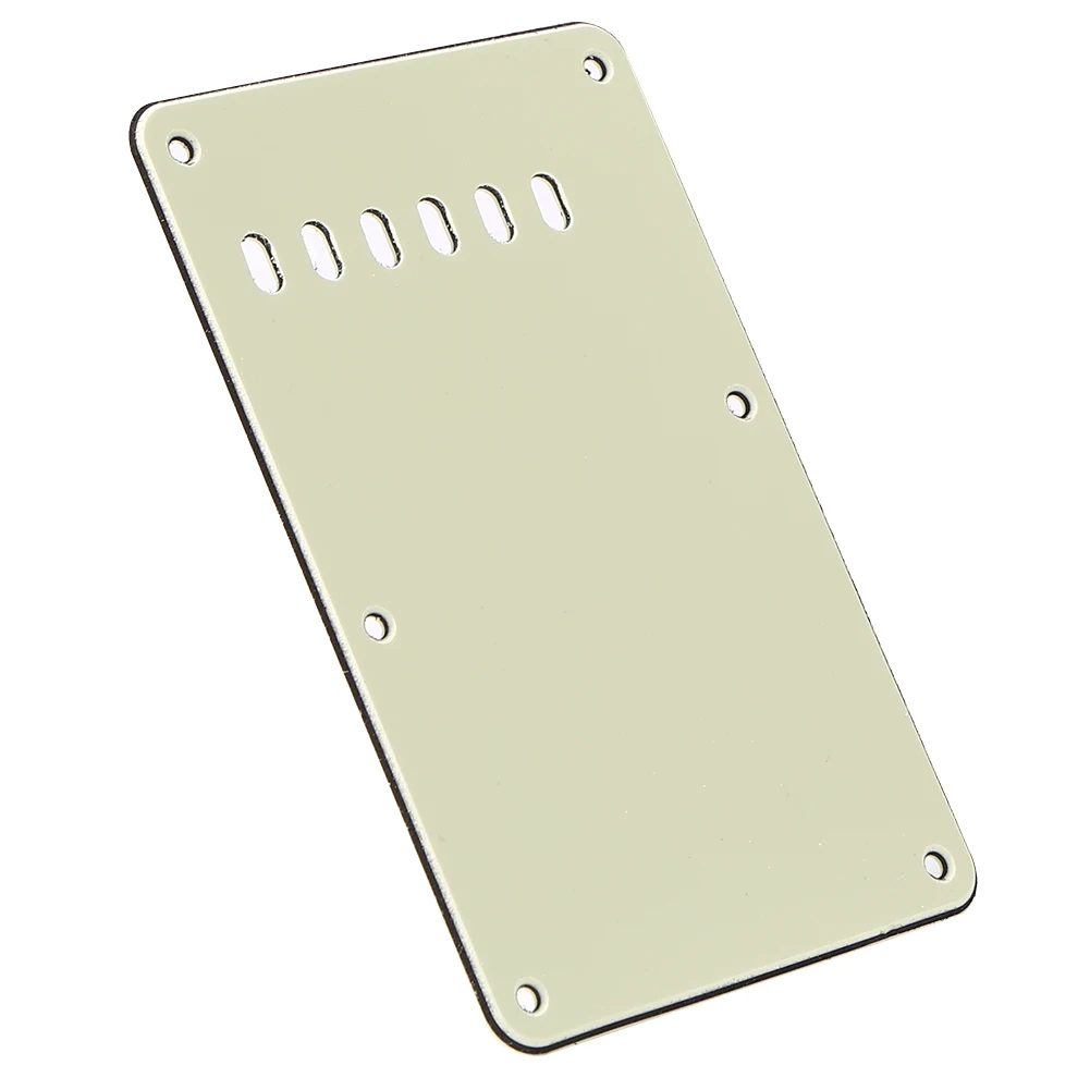 Electric Guitar Replacement Parts 6 Holes Guitar Tremolo Cavity Cover Back Plate