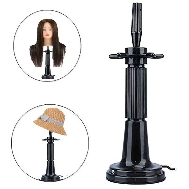 Strong Grip Suction Cup Wig Stand Holder Adjustable, Vacuum Base Mannequin Head Stand for Tabletop Braiding Practice