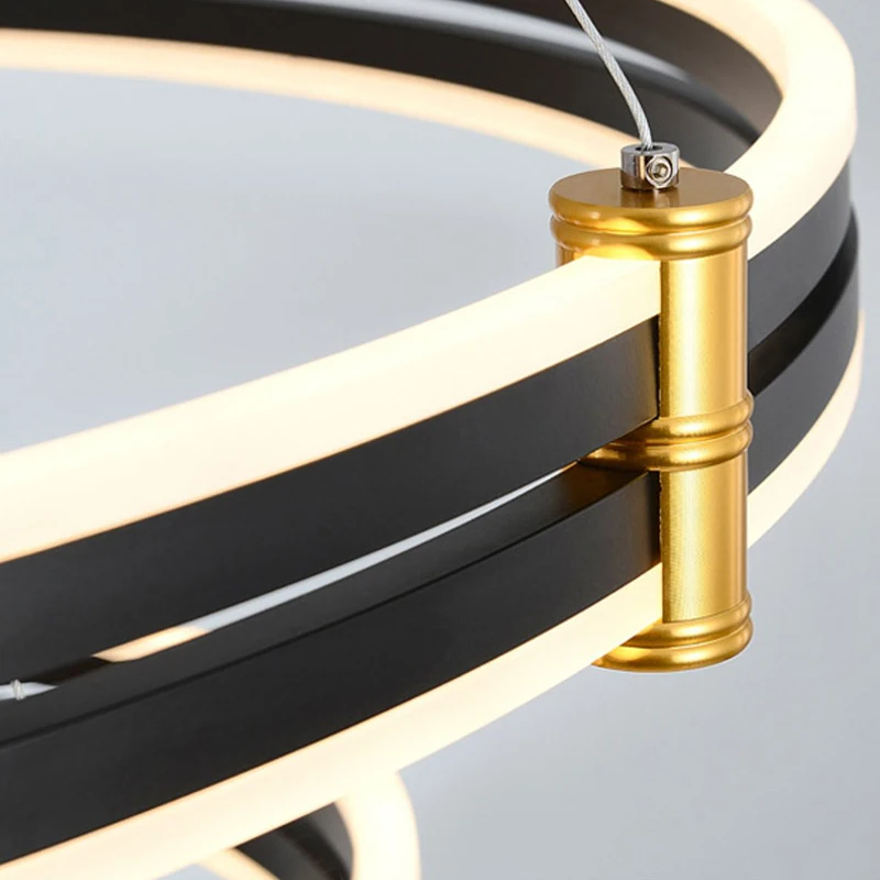 Modern LED Chandeliers para Home Decor, Luzes penduradas, Sala de estar, Sala de jantar, Iluminação interior