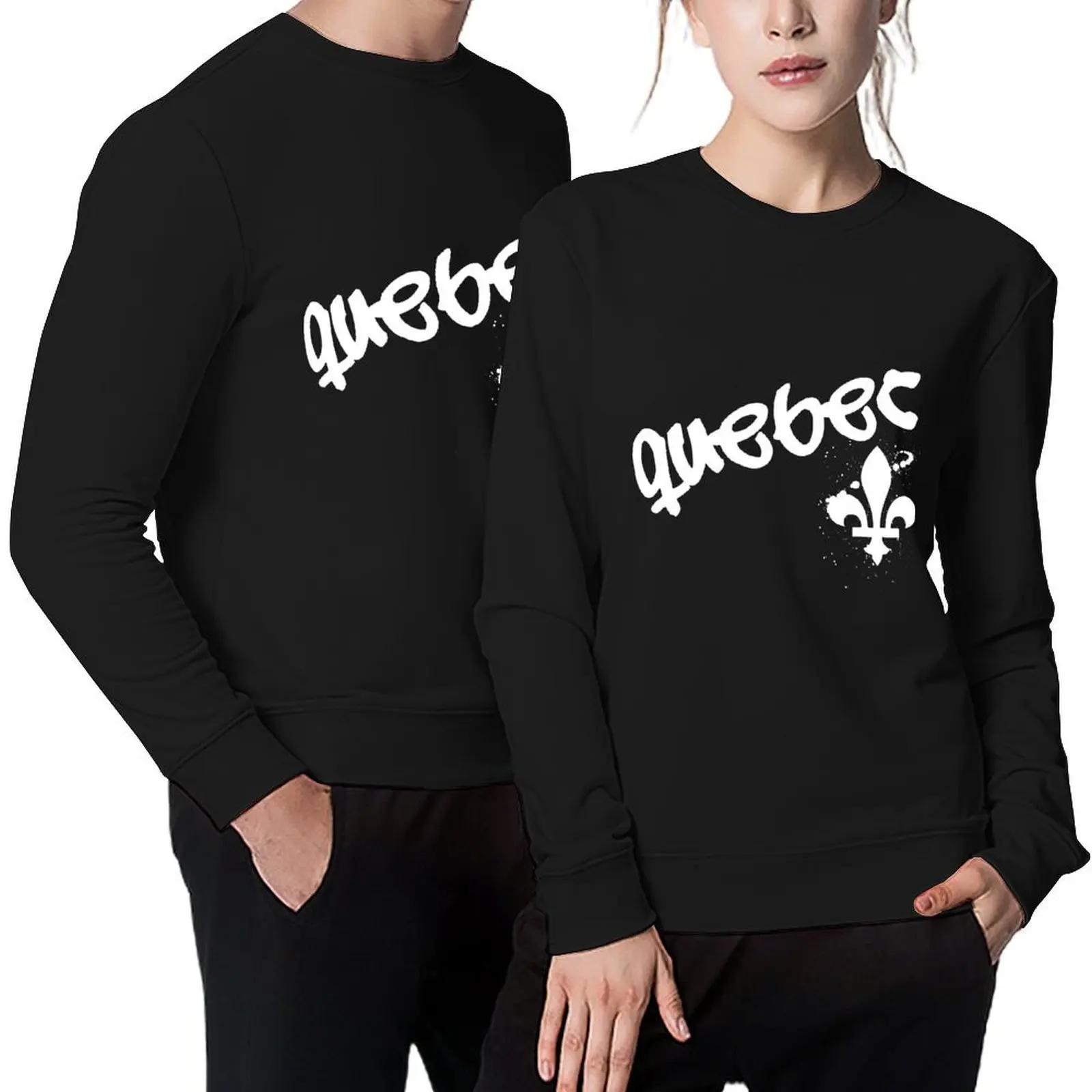 

Quebec Graffiti Pullover autumn clothes anime clothing graphic t shirts men men clothing new hoodies and sweatshirts