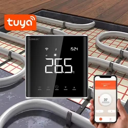 Termostato Wifi per riscaldamento a pavimento intelligente Tuya per telecomando per temperatura ambiente dell'acqua Google Home \ Aleax