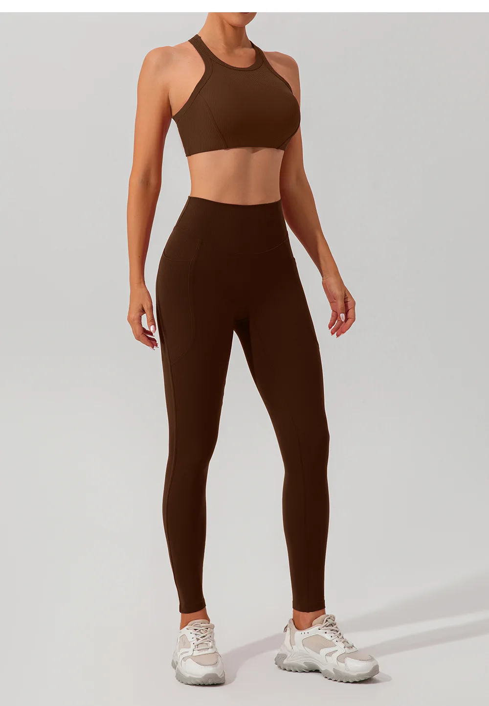 صيف جديد المرأة مقاعد يوجا عارية سريعة الجافة الجمال الظهر تجريب اللياقة البدنية رياضية رياضة الجري اليوغا اللياقة البدنية ملابس رياضية بدلات رياضية