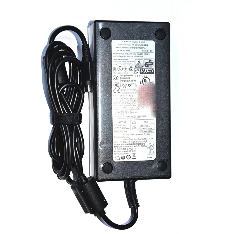 

Original A11-200P1A AD-20019 200W 19V 10.5A AC Adapter Charger for SAMSUNG Power Supply BA44-00280A ​AA-PA2N200 ​A200A002L OEM