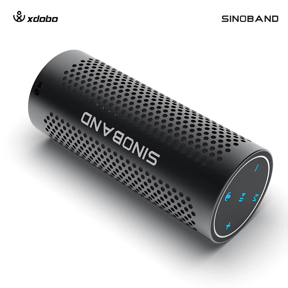 XDOBO SINOBAND الرجل الحديدي سماعة لاسلكية تعمل بالبلوتوث المحمولة 40 واط عالية الطاقة HiFi جودة الصوت حياة طويلة اسطوانة المتكلم التخييم في الهواء الطلق