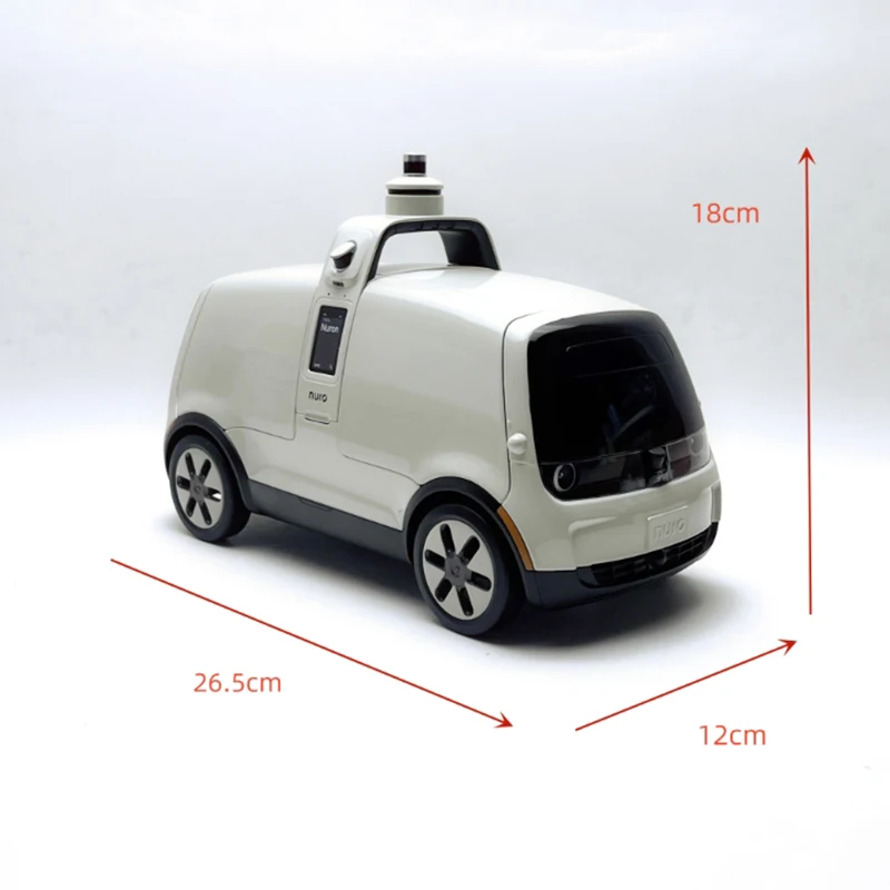 ICONICREPLICAS Diecast 1:12 Scale NURO Logistics Intelligent Distribution Vehicle Alloy Model Collection Souvenir Ornaments Gift