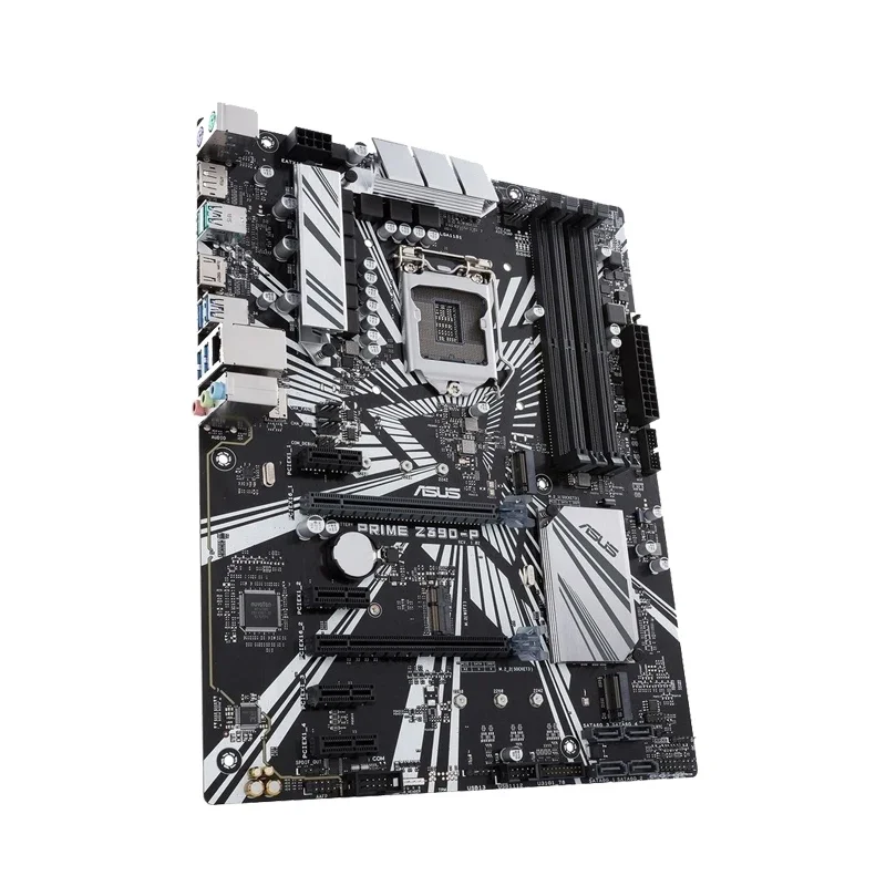 ASUS PRIME Z390-P motherboard LGA1151 interface, supporting 8th/9th generation Intel Core processors, Four DDR4, dual M.2.