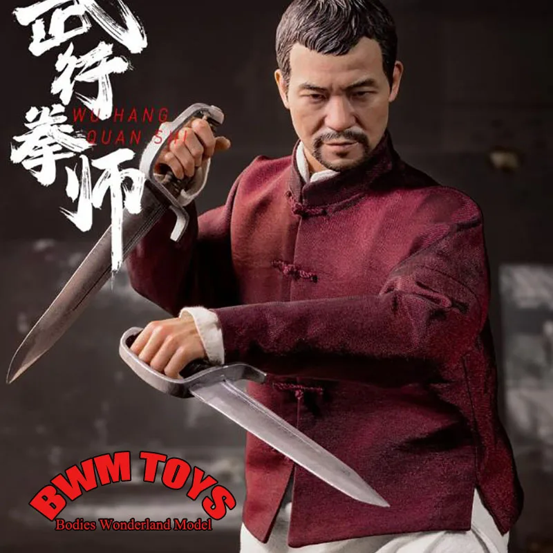 In Stock QINGGE STUDIO QG-003 1/6 Collectible Martial Arts Boxer Master Chen 12