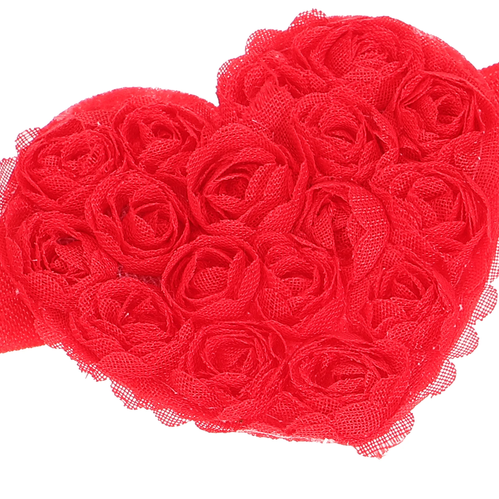 

3pcs Heart shaped Rose Bow Baby Headb s Pink Fabric Hair Accessories for Toddler Girls Newborn Infant Baby Girl
