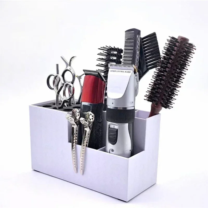 

Barber Tools Case Box Scissors Comb Clips Rack Storager Hairdressing Cosmetic Tools Barber Shop Hairdressing Storage Organizer