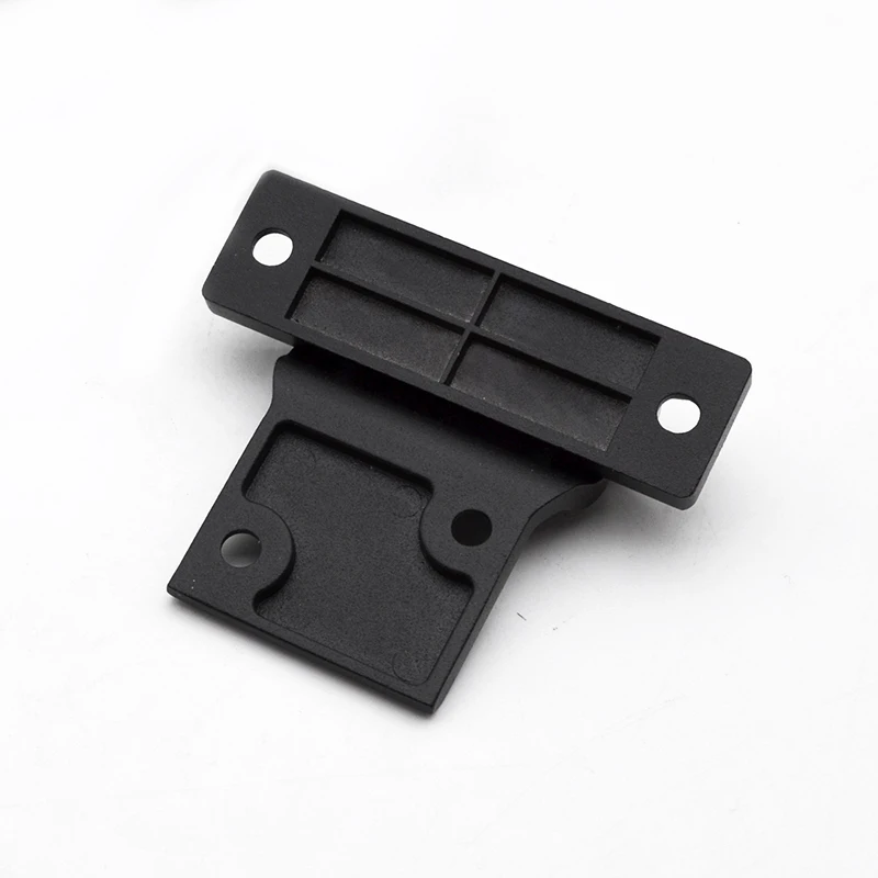 Long Plate T-shaped Hinge Adjustable Black Zinc Alloy Mechanical Equipment Heavy-duty Load Bearing Type Hinge For Cold Storage D