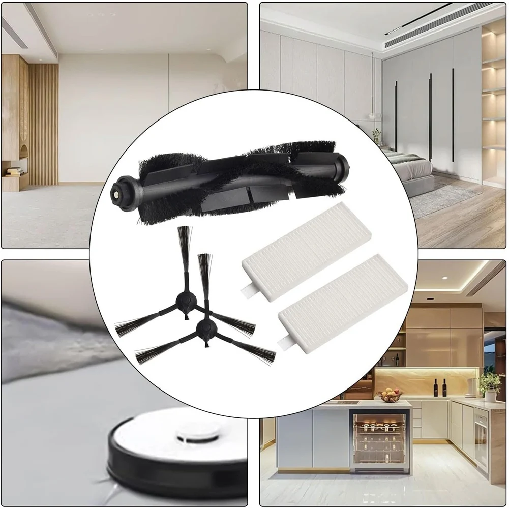 Kit Suku Cadang Pengganti Favorit Pembelanja untuk Aksesori Penyedot Debu Tapo RV30 Max Plus/RV30 Max/RVV20 Max Plus/RV20 Max