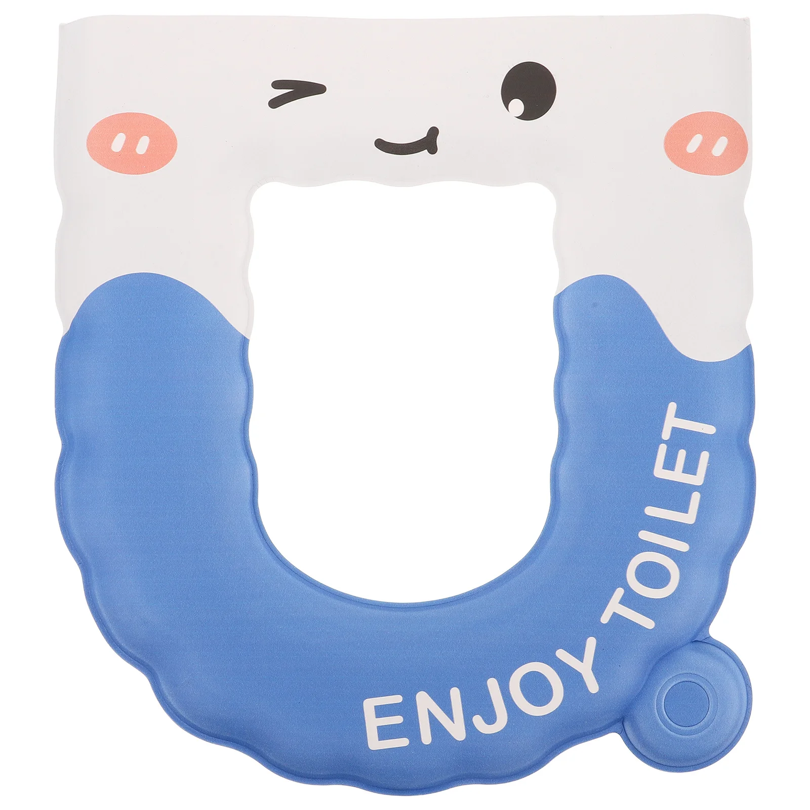 

Toilet Seat Pad Eva Waterproof Cushion For Bathroom Warmth Comfortable Fit Universal Cartoon Design Washable Reusable
