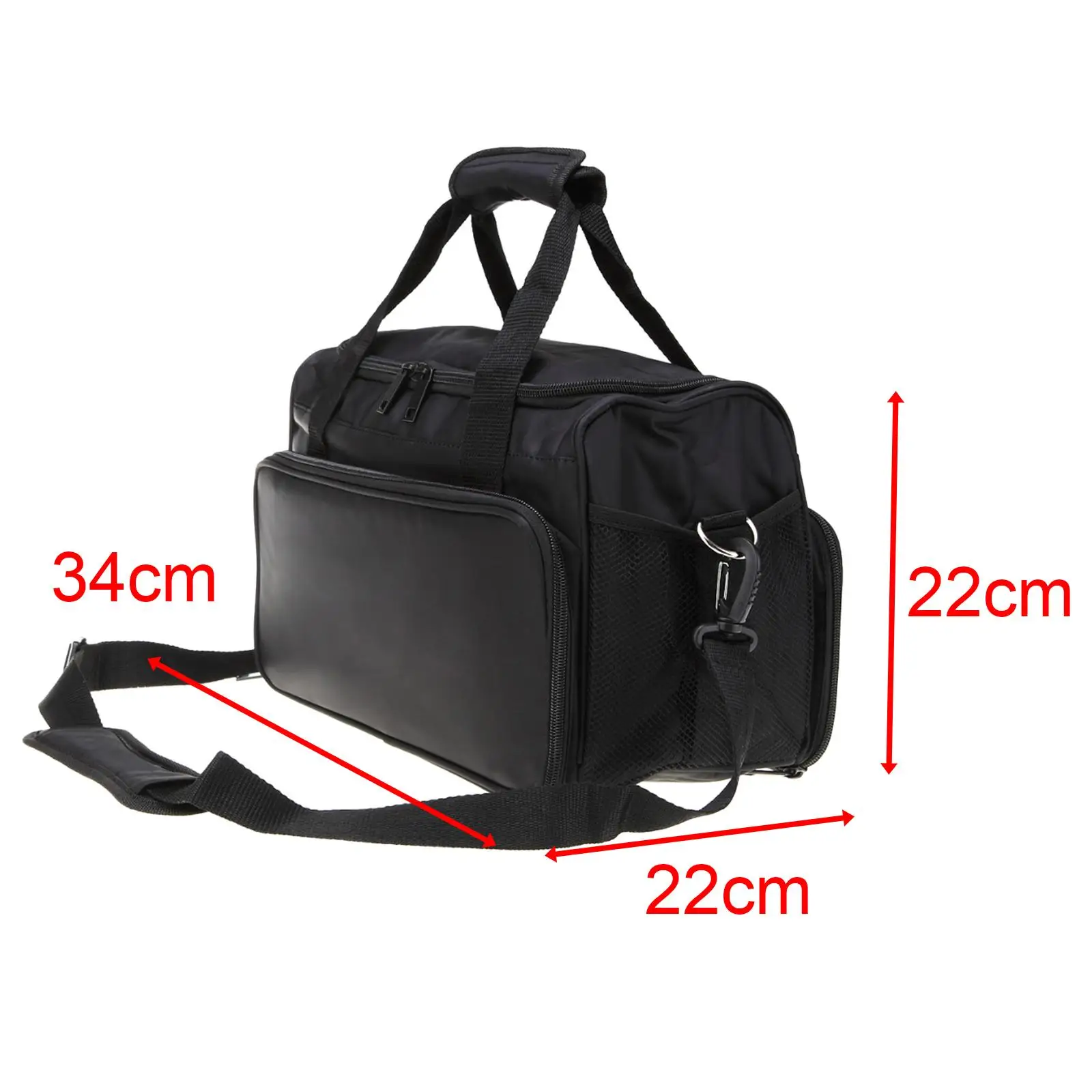 サロンツールバッグ トラベルラゲージポーチ 美容師バッグ スタイリング用品 ヘアブラシ コーム 化粧道具 グルーミングアクセサリー用