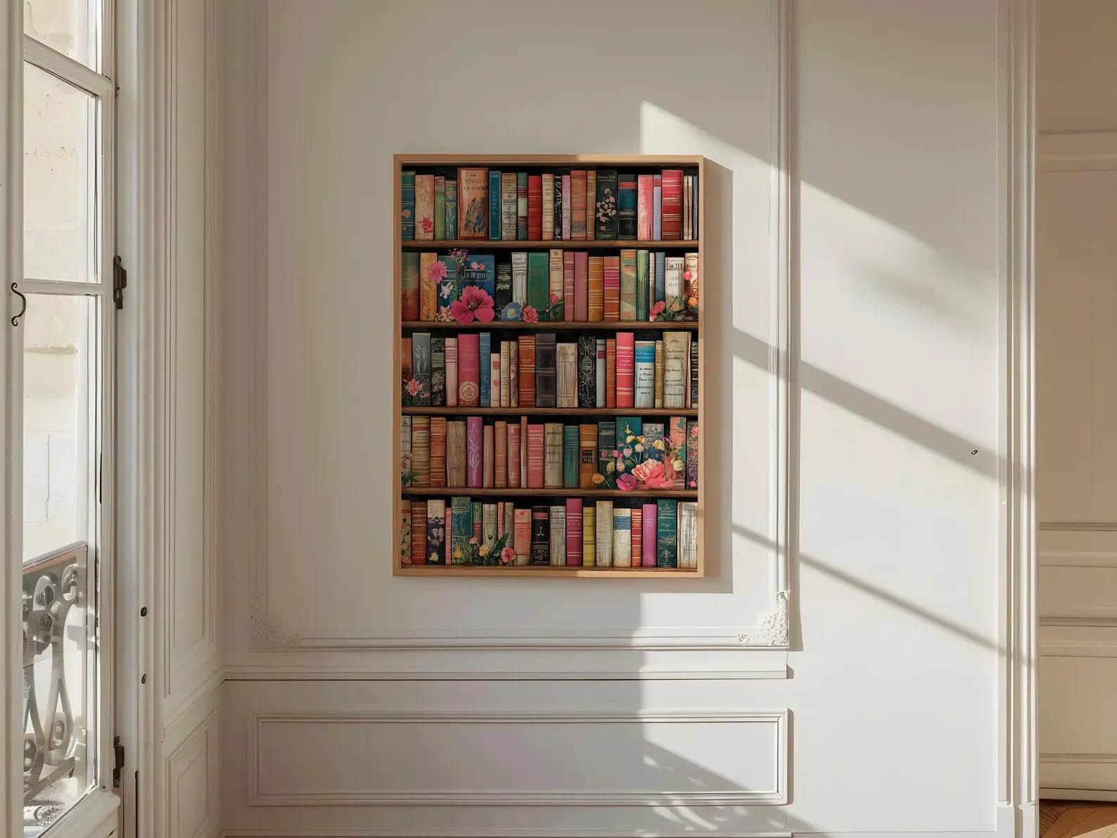 ملصق مكتبة عتيق، طباعة فنية للكتب، ملصق حائط للقراءة، هدية لمحبي الكتب، هدية القراءة، فن الحائط العتيق، عشاق الكتب الرجعية #2