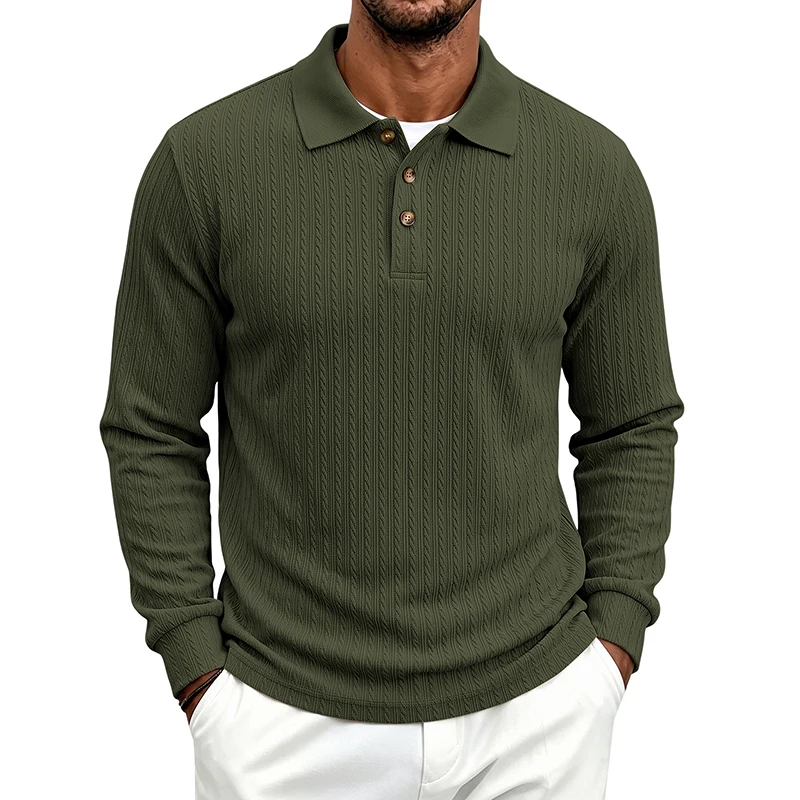 Mens Elastic Snake Bone Texture Long Sleeve Shirt Loose Casual Solid Color Breathable Textured Streetwear Tops for Men