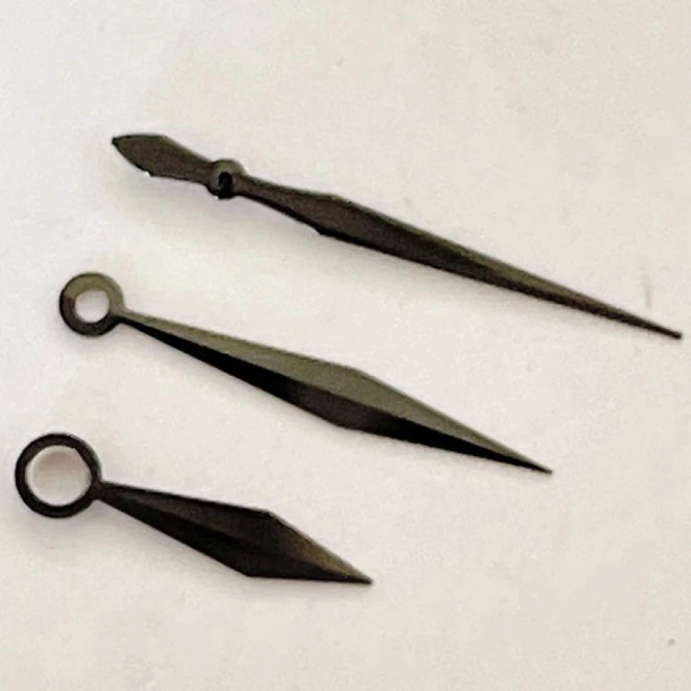 NH35 針剣型シルバー/ゴールド/ローズ/ブルー時計ポインター夜光なし 13 ミリメートル 12 ミリメートル 8 ミリメートル時計の針 NH35 NH36 4R 7S ムーブメント用