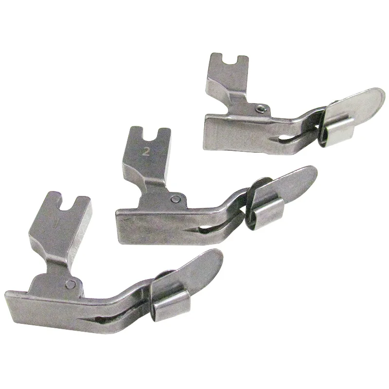 P351 1mm/2mm/3mm Curling Presser Foot Industrial Flat Sewing Machine Folding Hemming Presser Foot
