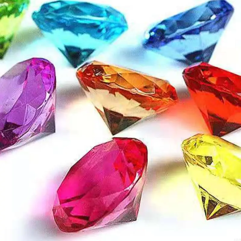 500g Princess Toy Set Multicolored Plastic Crystal Stone For Kids Creative Play Safe NonToxic A2UB