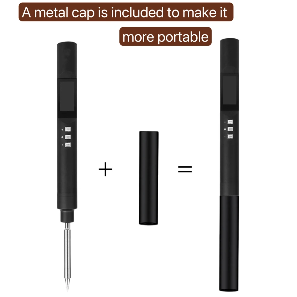 Imagem -06 - Ferro de Solda Inteligente com Função de Suspensão Automática Caneta de Solda Open Source tipo c Pd2.0 3.0 Protocolo de Carregamento 100w Esp32 Pts200