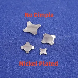 1000pcs 5.0 6.0 7.0 8.4 10.0 12.0 14.0 16.0 20.0mm Diameter Cross Type Metal Dome Switch No Dimple 4 Legs 250 gf Snap RoHS