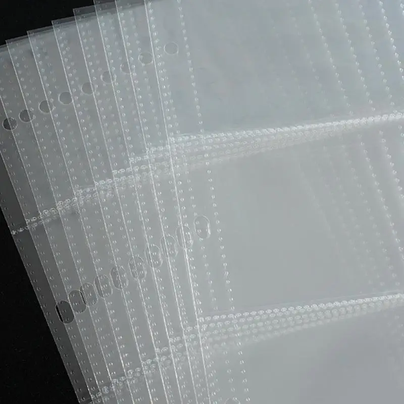20PC Clear Photocard Holder Sheet Protectors For Binder Album Refill Page Sleeve X3UC