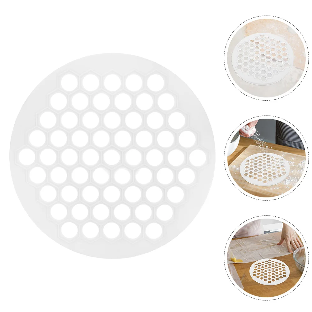 

2pcs Dumpling Mold 61 Hole Russian Ravioli Maker Mould For Wonton Pierogi Empanadas Round Dumplings Mold Set Kitchen Tool Baking