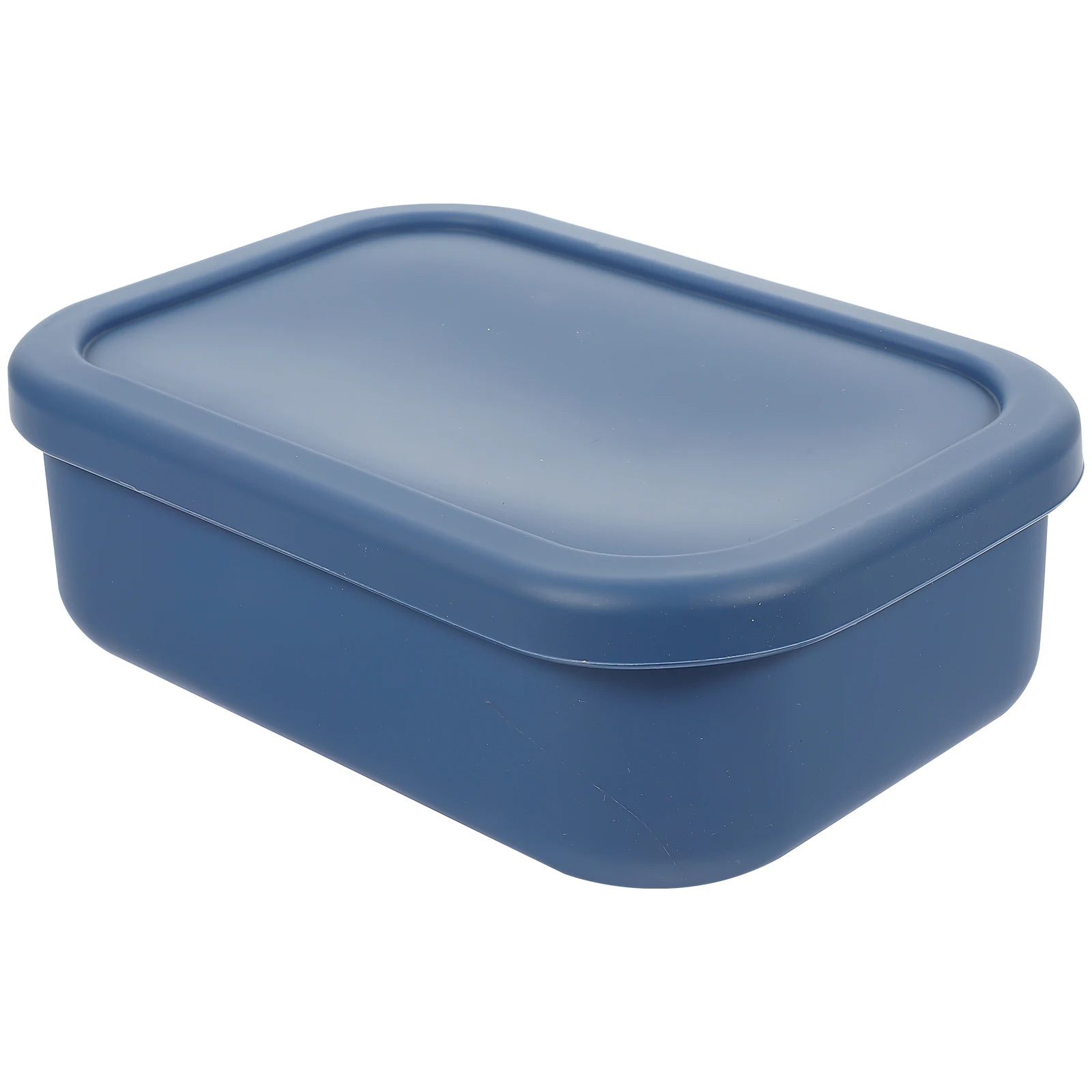 

Silicone Food Container Rectangular Storage Fresh Keeping Kitchen Sealed Box Portable Fruit Case Reusable Lunch Box Easy Clean