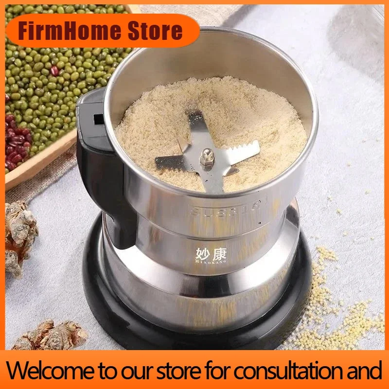 FirmHome StoreZai Xiao 400W Electric Coffee Grinder Kitchen Cereal Nuts Beans Spices Grains Grinder Machine Multifunctional Home