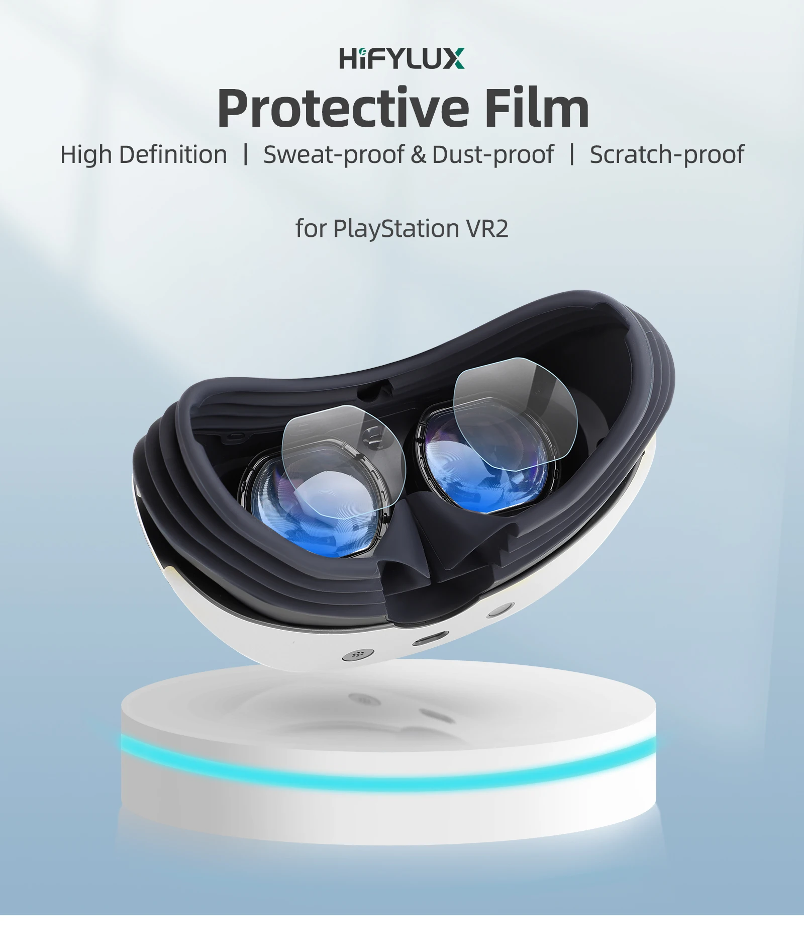 Hifylux Lens Protection Film Suitable For PSVR2 Lens Protector For PS VR2 HD Anti-Scratch TPU Soft Film Accessories