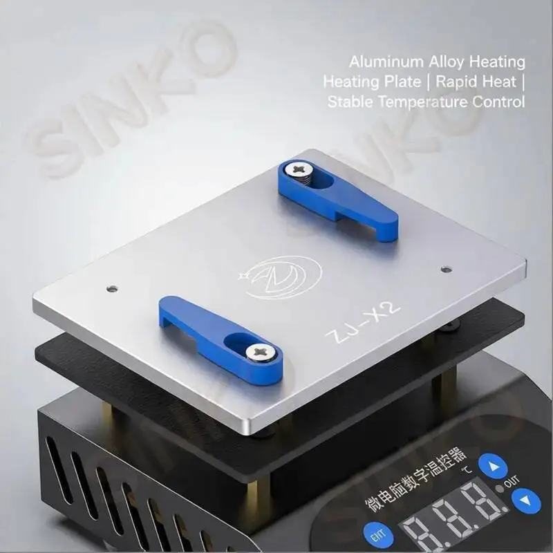 Preheating Platform 260℃ Max Microcomputer Thermostat Imported Temp Control for Smartphone Motherboard Soldering Rework Station