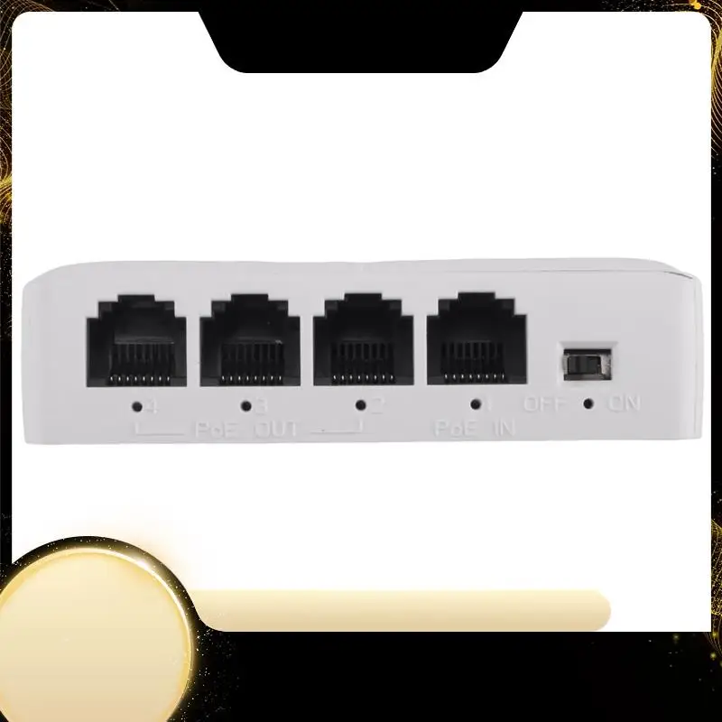 

От 1 до 3-портовый удлинитель Poe, пассивный каскадный IEEE802.3Af для IP-порта, удлинитель передачи для коммутатора POE NVR IP