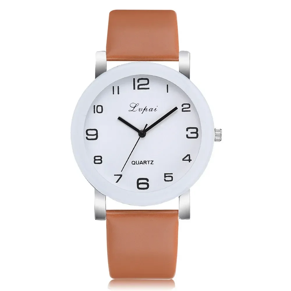 Relojes de mujer Cuir, reloj de pulsera informal de cuarzo con correa de cuero, reloj de pulsera analógico para mujer, reloj femenino Часы Жğinjav Нару ساعات