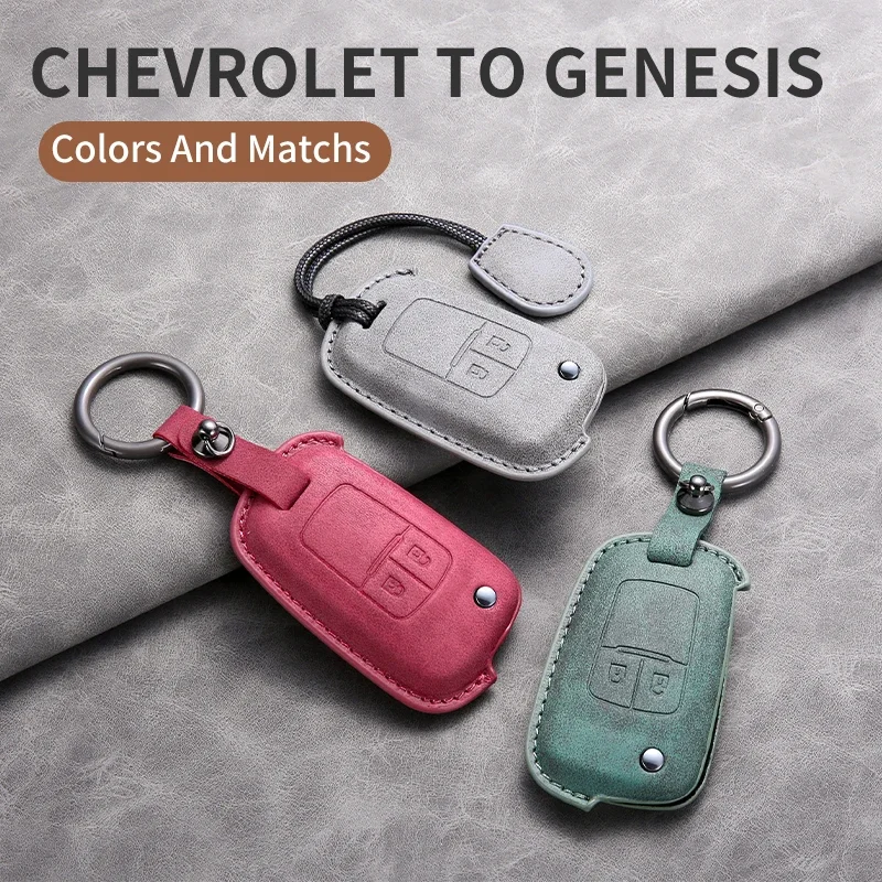 

Car Flip Key Case Cover For Chevrolet Cruze Aveo Trax Sail Malibu Captiva Opel Vauxhall Astra J Corsa Insignia Mokka Sheepskin