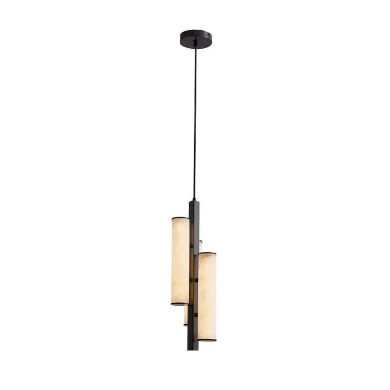 New Chinese Style Bedroom Bedside Table Marble Pendant Light Nordic Designer Living Room