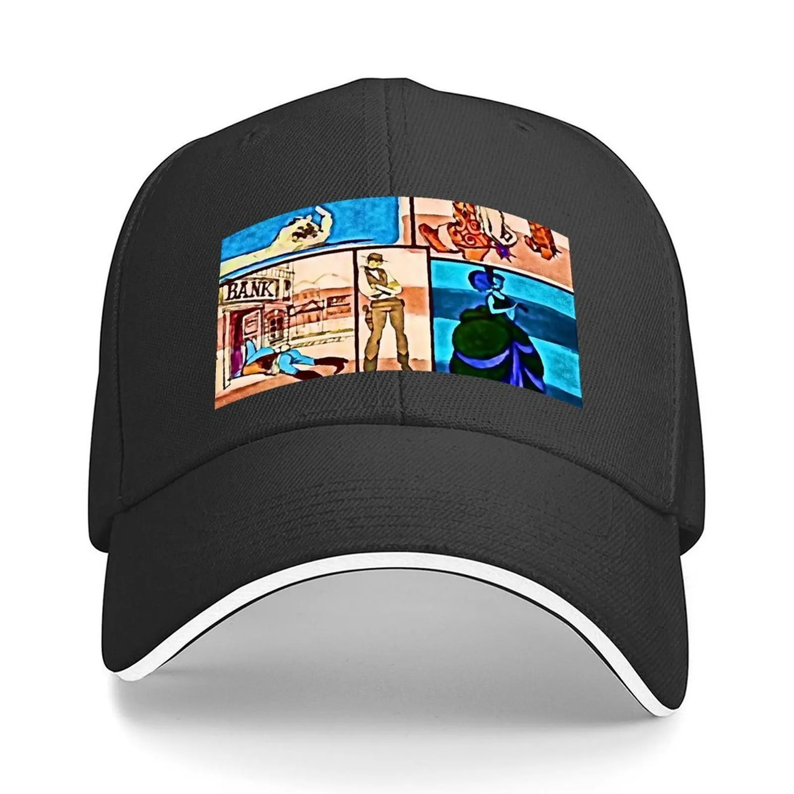 

The Wild Wild West Baseball Cap fashionable Hood fun hats Trucker Hat Boy Child Women's